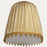 Alice Sergeant Litani Straw Hand Sewn Pendant Lampshade