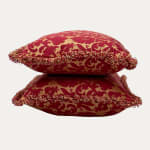 Luigi Bevilacqua Rinascimento Brocatelle Decorative Cushion handmade by Floren