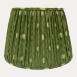 Katie's Ikat Bamboo Relaxed Pleats Lampshade