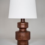 Shoreham Table Lamp Glazed Ceramic Porphyry