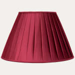 Satin La Tour 6221 Silk Box Pleated Lampshade