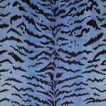 Scalamandre Tigre Blues and Black