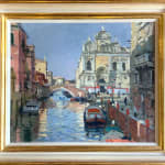 Ken Howard Campo S S Giovanni e Paolo, afternoon light
