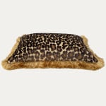 Oscar de la Renta Le Leopard Sable Decorative Cushion