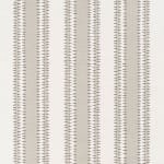 Spike Stripe Charcoal Grey On Oyster