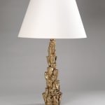 Rock Table Lamp Brass