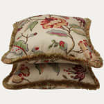 Warner Textile Archive Heathfield Original Cushion with Brush Fringe