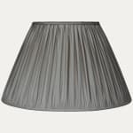 Blue Grey Faille Hamilton Silk Empire Lampshade