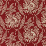 Halte De Chasse Fond Rouge