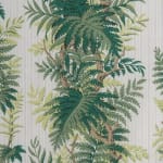 Fern Stripe Lime Green Blue