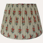 Arjumand Flower in the Snow Linen Voile Lampshade