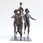 David Williams Ellis After The Party Bronze Sculpture