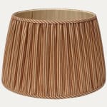 Rose Tarlow Gigi Terre Hand Sewn Gathered Drum Lampshade