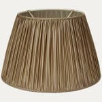 Autrichienne Striped Silk Lampshade with Silk Lining