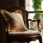 Cushions with a Brush Fringe Finish