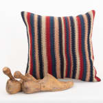 40x40cm 16x16in Jajim Striped Cushion