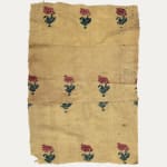 Safavid weaving (1501- 1736) from Persia - polychrome brocade with flowers