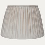 Ivory Faille Lugano Silk Pembroke Lampshade
