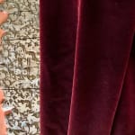 Tufton Mohair Velvet Dragons Blood