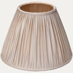 Classic Eggshell Plain Silk Lampshades for Wall Lights