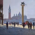 Peter van Breda , Early Morning Piazetta Venice