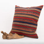 55x55cm 22x22in Jajim Striped Cushion