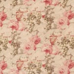 Rosevine Faded Pink Green On Oyster