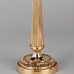 Reeded Candlestick Table Lamp