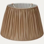 Autrichienne Silk Striped Lampshade with Silk Lining
