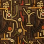 Velours Klee Brown