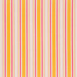 Plain Stripe Pink Yellow On Oyster