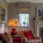 Beautiful Charles Burger Floral Lampshade