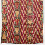 Wonderful Unique Antique Ikat Panel