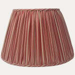 Robert Kime Striped Antique Fabric Lampshade