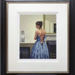 Jack Vettriano The Blue Gown Framed