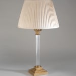 Reeded Column Table Lamp