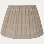 Antique Anatolian Striped Linen Handsewn Lampshade