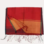 Antique Uzbek Richly Coloured Striped Silk Shawl