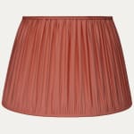 Shot Pink Taffetas Silk Pembroke Lampshade