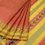 Handloomed Odisha Ikat Tussar Silk Saree