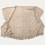 Antique Uzbek Plain Linen