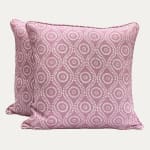 Raoul Textiles Coverlet Lavender Decorative Cushion handmade by Floren