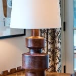 Shoreham Table Lamp Glazed Ceramic Porphyry