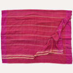 Vintage Striped Silk Shawl