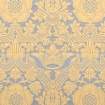 St Margaret Brocade White Gold