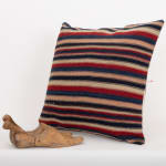 55x55cm 22x22in Jajim Striped Cushion