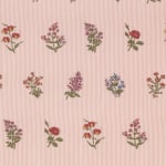 Herbier Broderie Vieux Rose