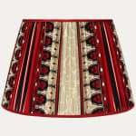 Madeleine Castaing Lola Montez Garance Handsewn Lampshade with Silk Trim