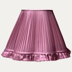 Satin La Tour 6219 Silk Scallop Lampshade