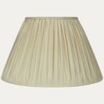 Avocado Taffetas Fontages Silk Empire Lampshade